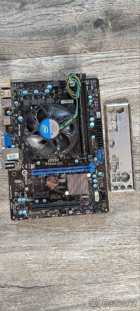 MSI B75MA - E31 DDR3