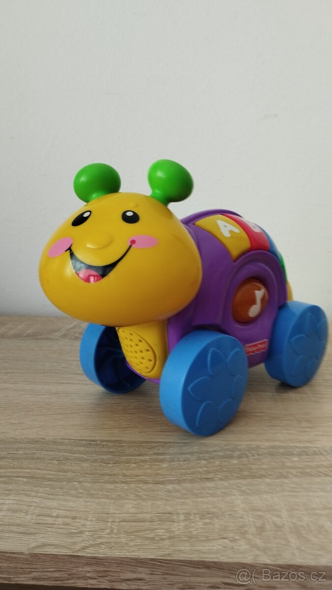 Mluvící a zpívající šnek Fischer Price