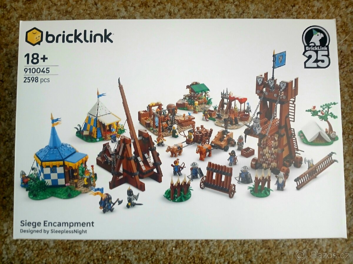 Nabízím Lego Bricklink 910045 Obléhací tábor NOVÉ