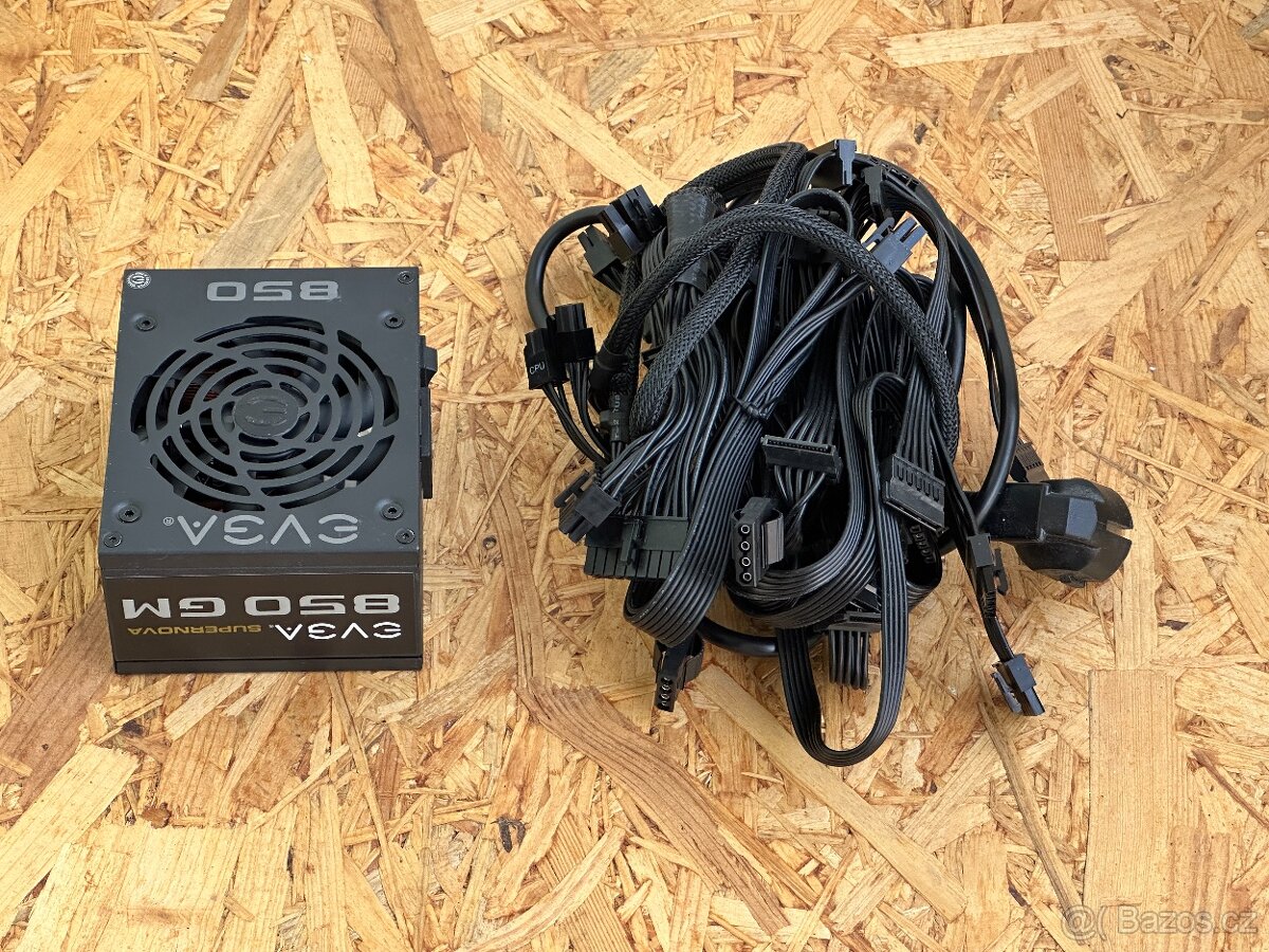 PC zdroj : EVGA SuperNOVA 850 GM SFX+ATX