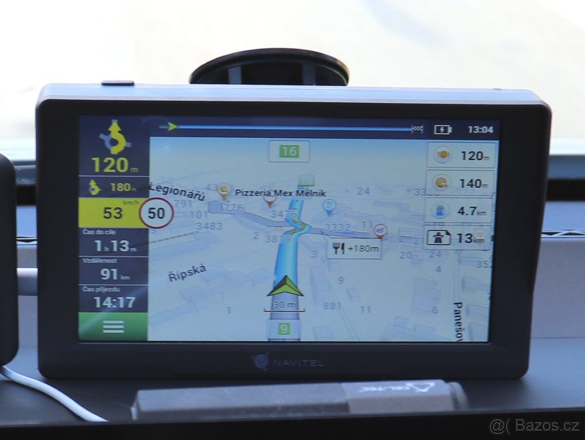 Navigace NAVITEL E777 - dodávka, karavan, obytné auto,osobní