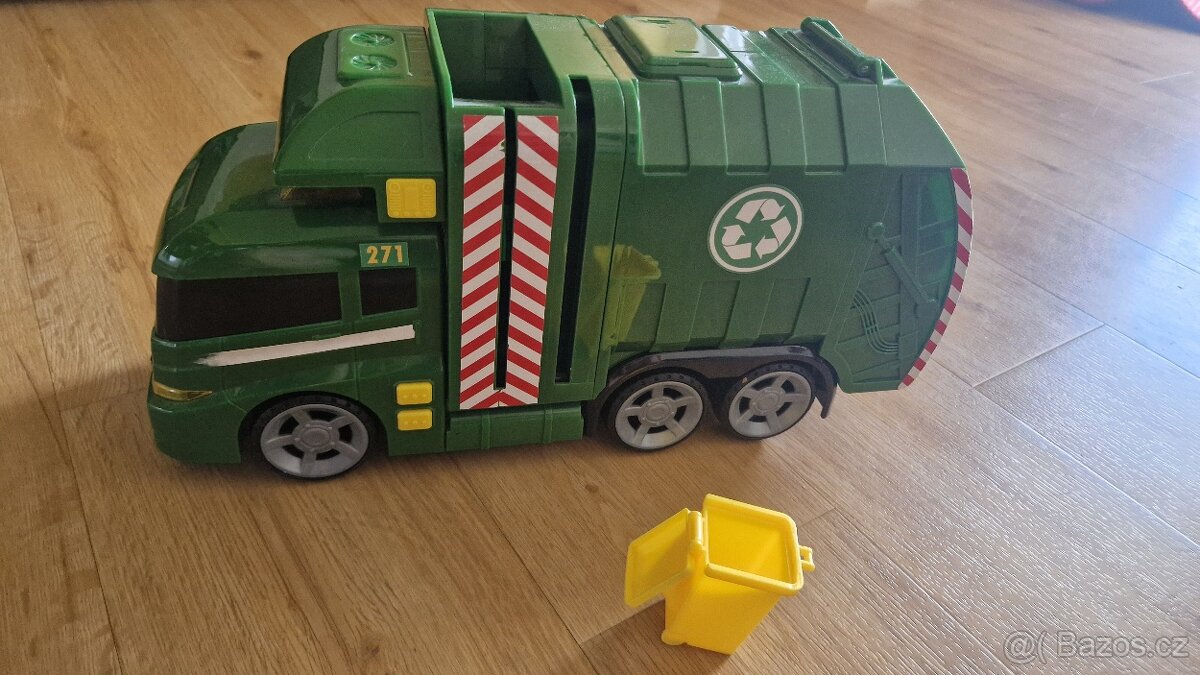 Popelařske auto se zvuky