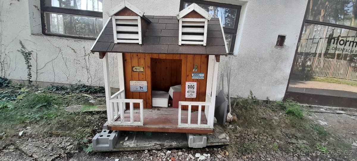 Psí bouda pro středně velkého psa - zakázková výroba