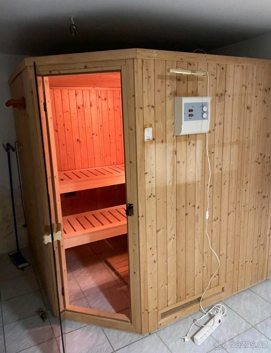 Finská sauna Weka Saunawelt 194x194x198v