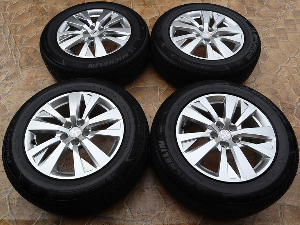 17" Alu kola 5x108 PEUGEOT 3008 5008 LETNÍ NOVÉ