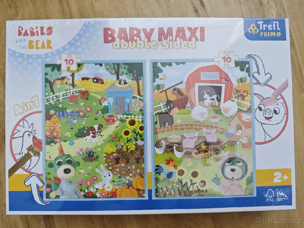 Baby maxi double - sided 4v1