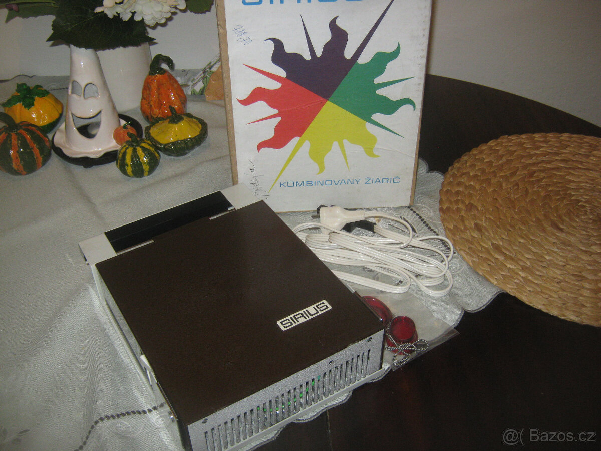 Prodám nikdy nepoužívané horské sluníčko-slunce SIRIUS.