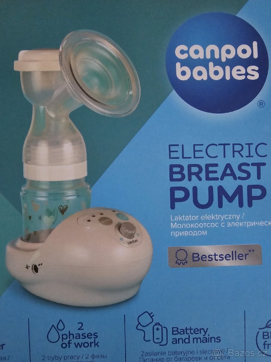 elektrická odsávačka mateřského mléka