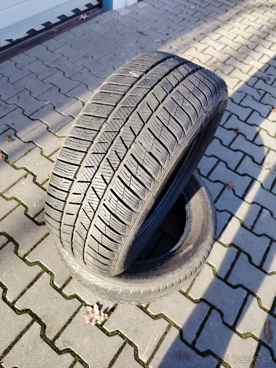 Zimní gumy 215/55/16 barum