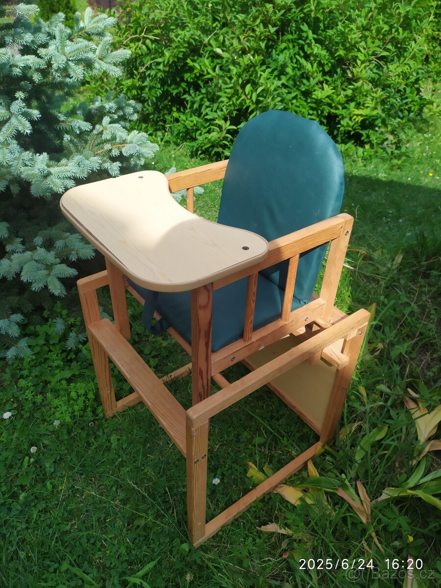 Dětská stolička dřevěná
