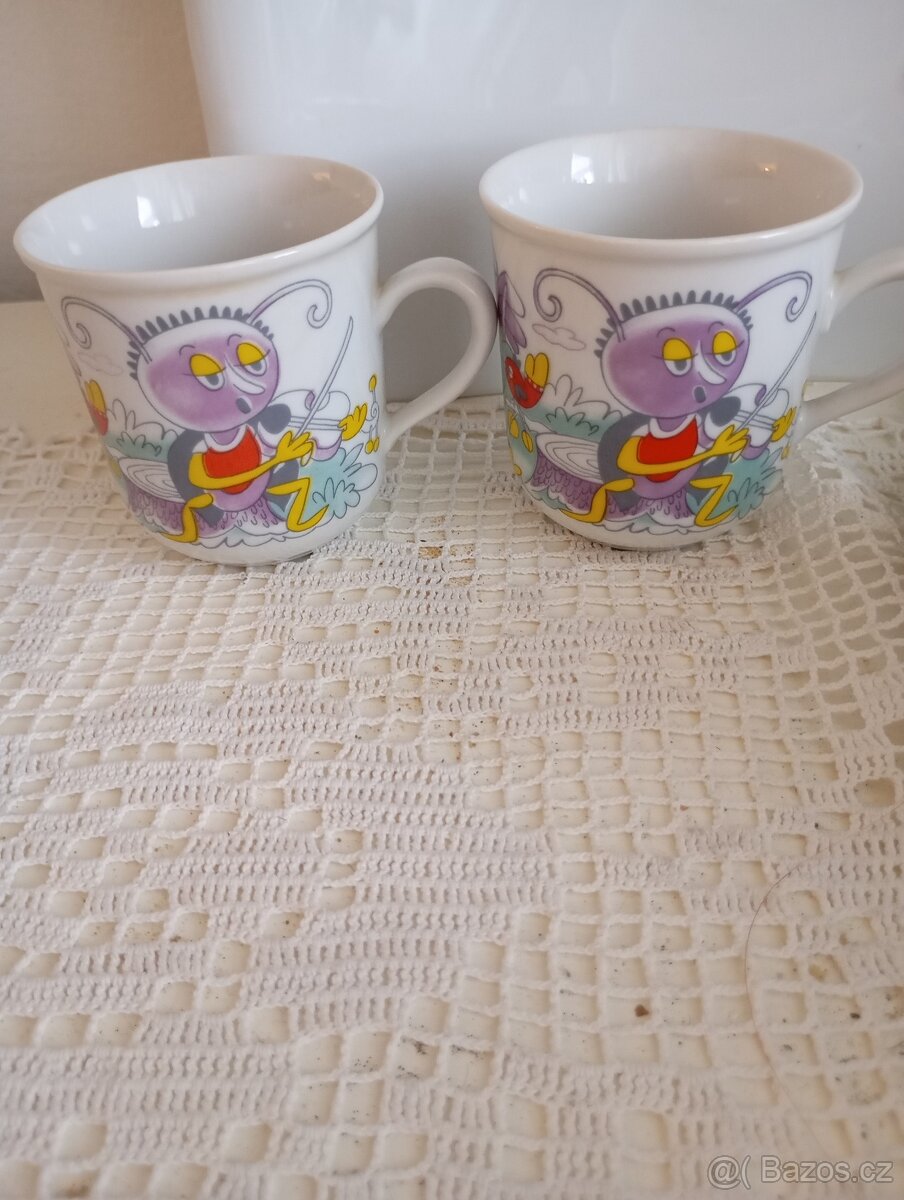 Retro dětský hrnek Czechoslovakia kus