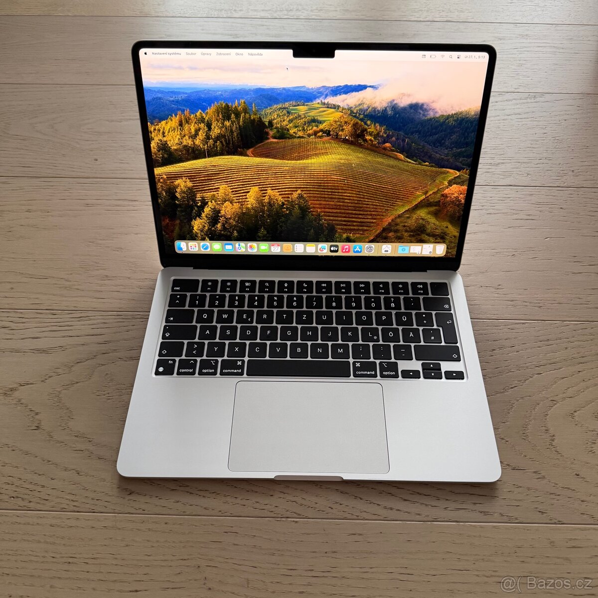 NOVÝ MACBOOK AIR 13” m3/256GB/8GB/BATERIE 100%