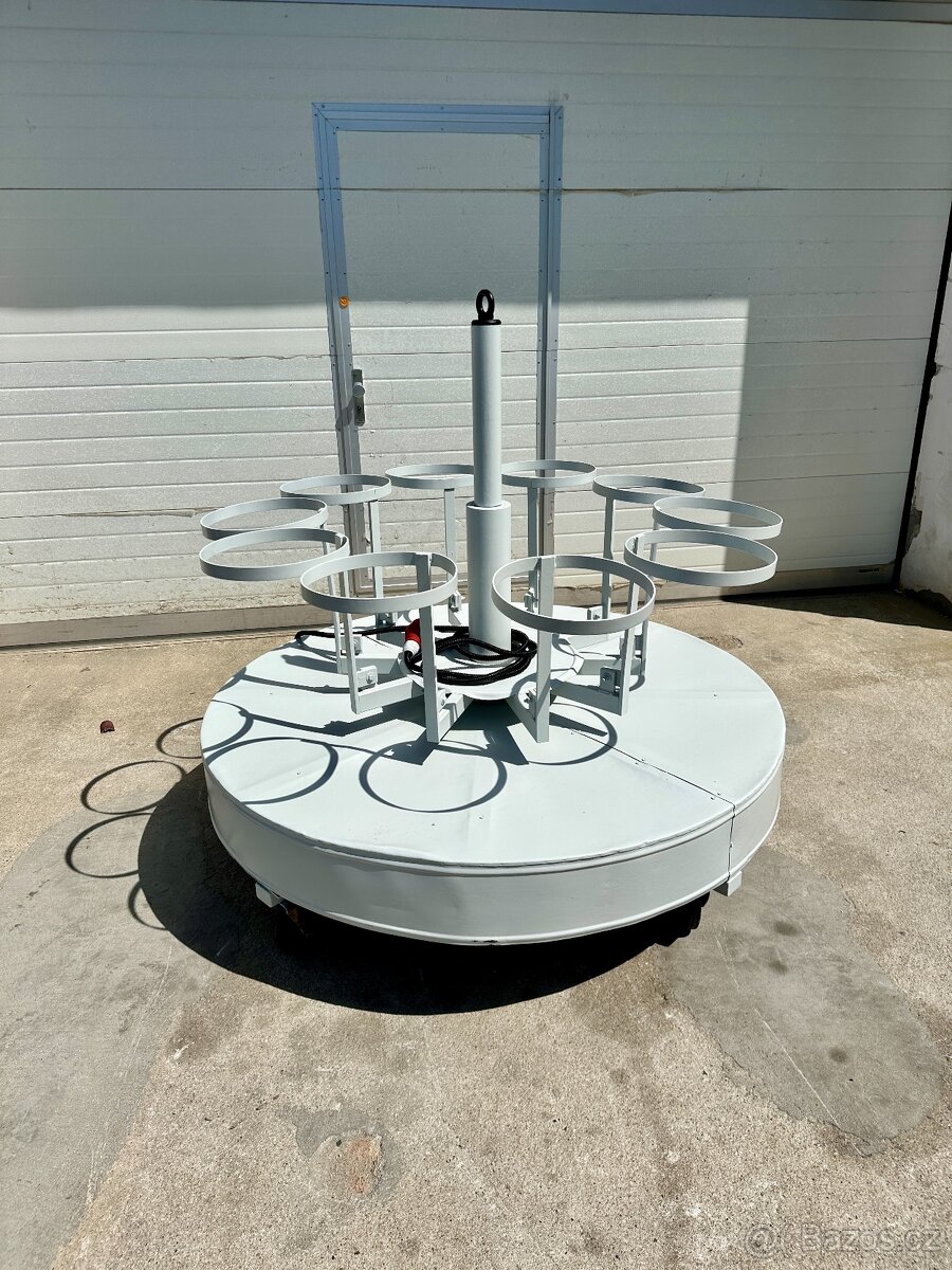 pytlovací zařízení na dřevěné brikety k briketovacímu lisu