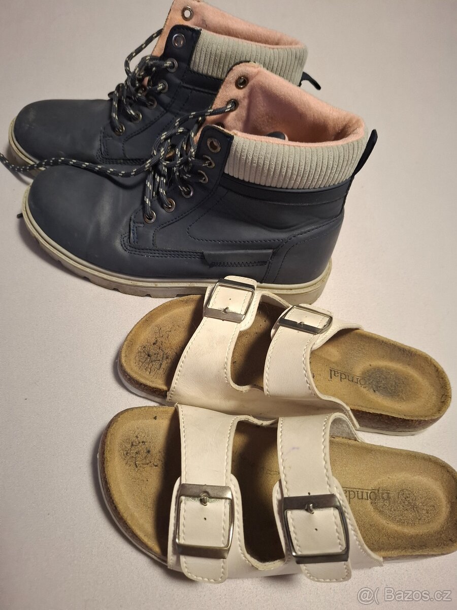 Divci zimni obuv,pantofle