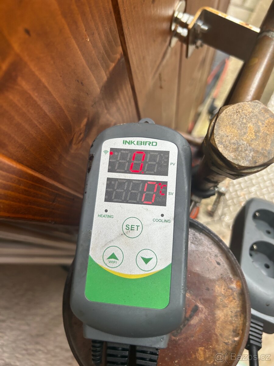 elektrická topná spirála 2kW plus Wifi ITC-308