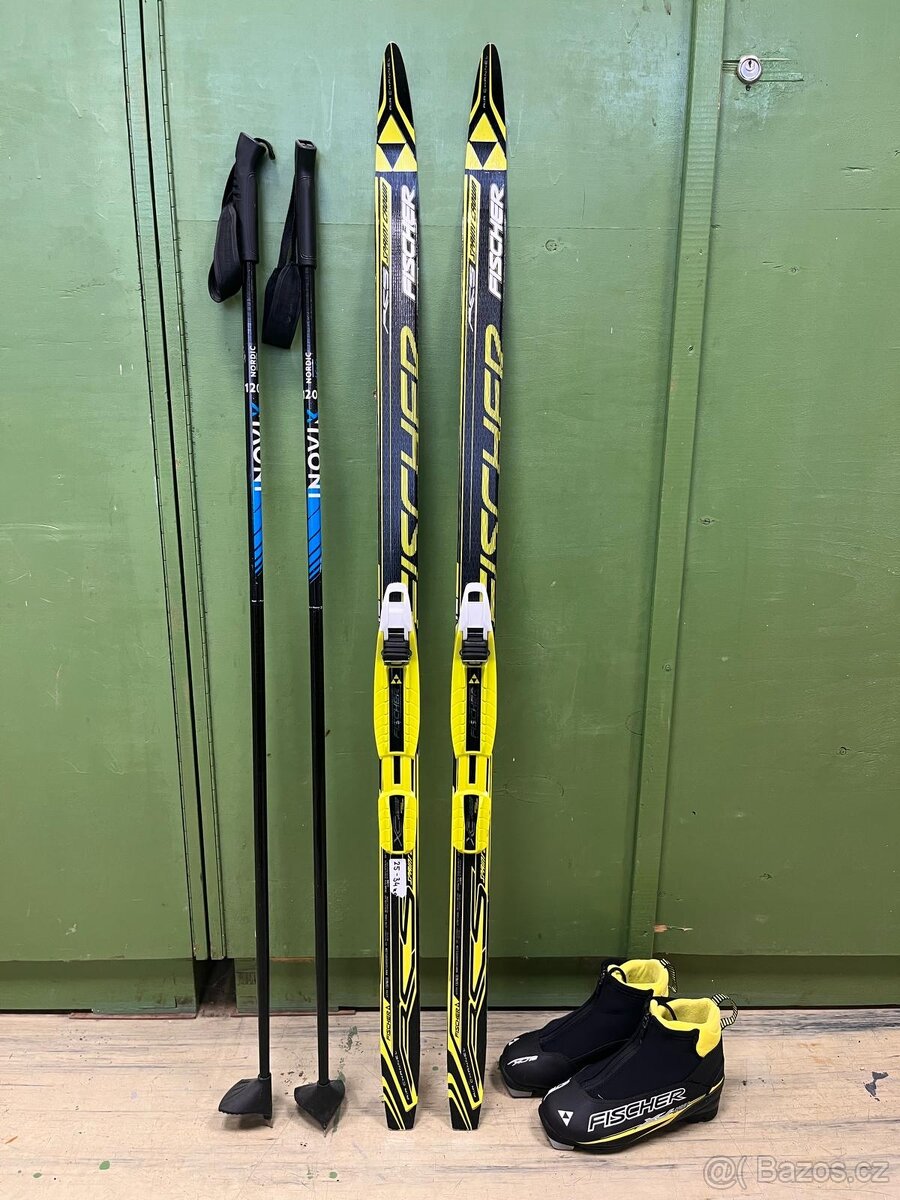 Prodám dětský set na běžky Fischer
