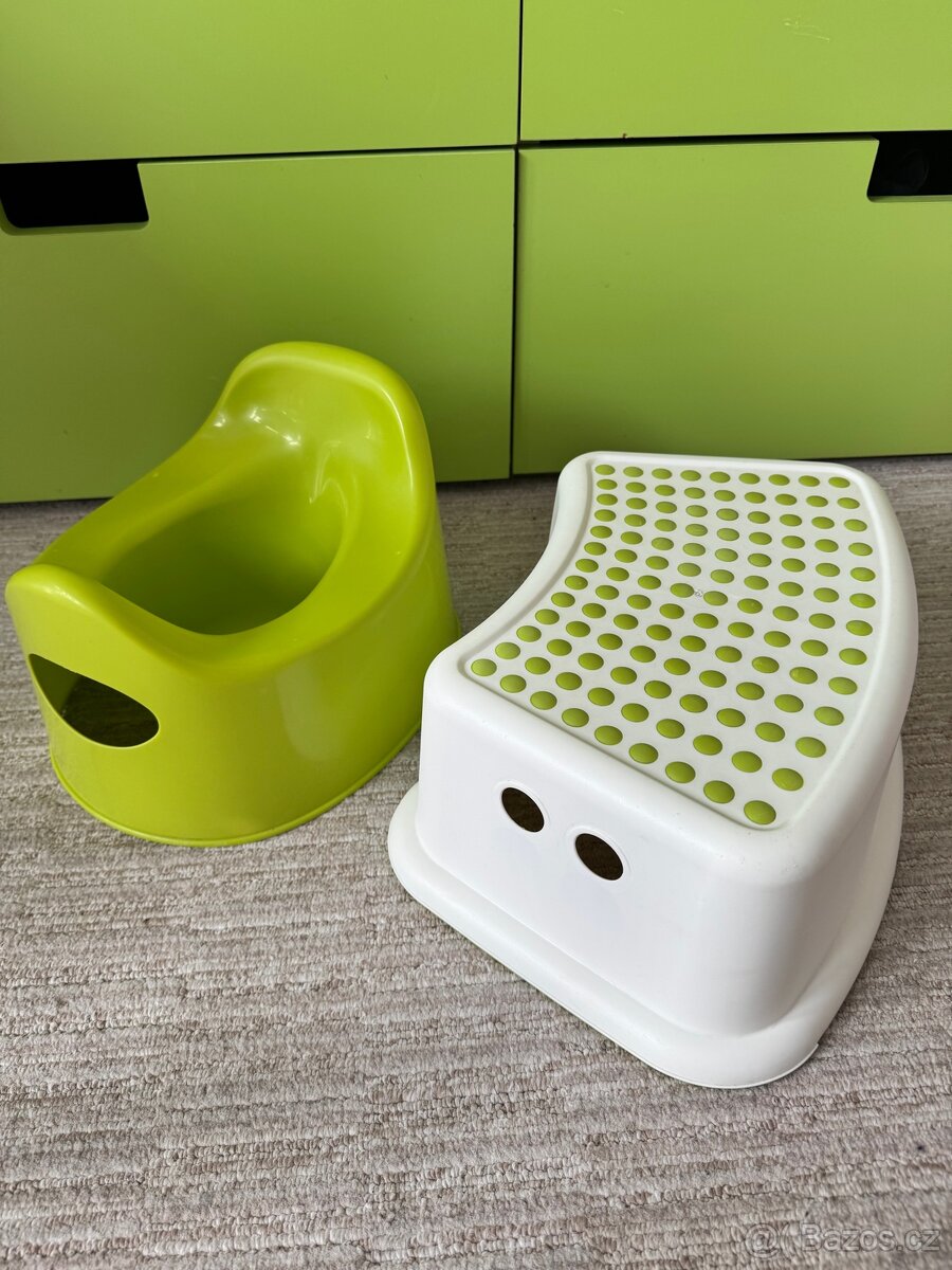 Nocnik ikea a stupinek