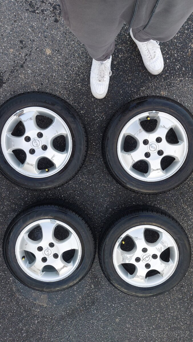 Letní pneu - 165/65 R14, disky - 51/2J×14