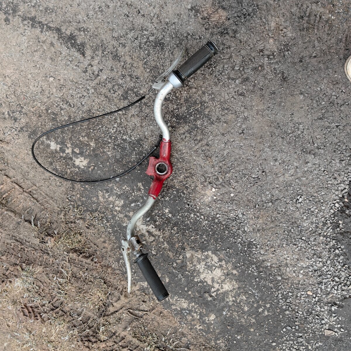 Jawa perak řídítka