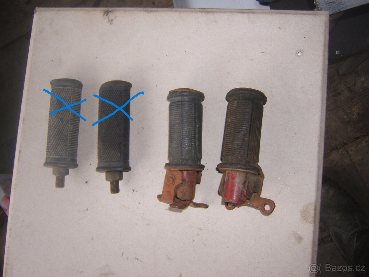 Stupačky na Jawa,ČZ