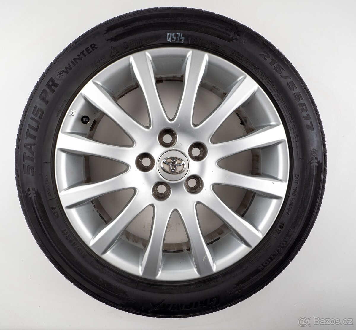 Toyota Avensis - Originání 17" alu kola - Zimní pneu