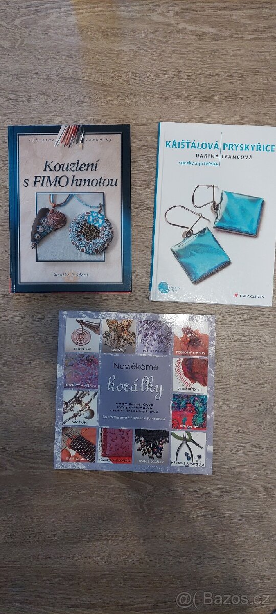 Knížky Fimo hmota, Pryskyřice
