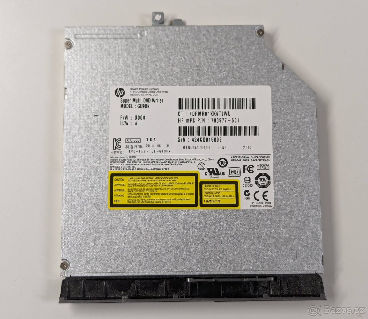 LG / HITACHI / HP DVD+/-RW vypalovací mechanika GU90N