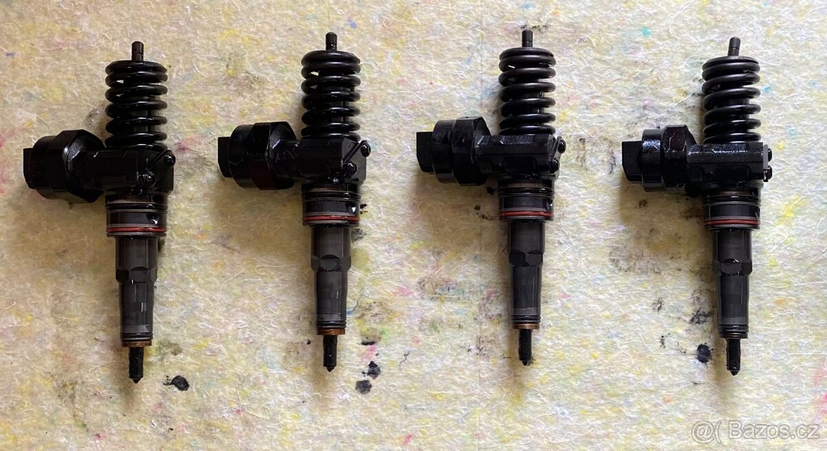Vstřiky motor 1.9TDI 85kw typ AUY plně funkční. Levně