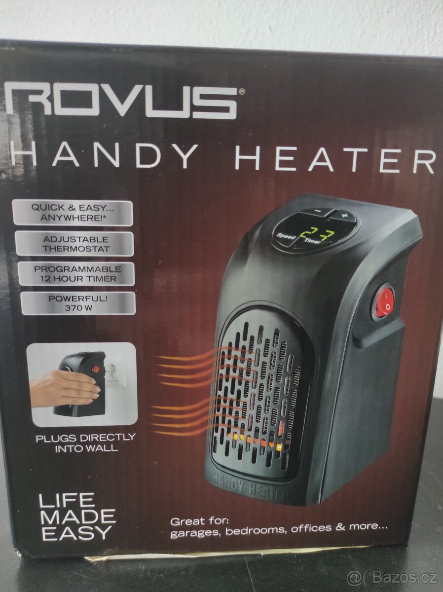 Prodám teplovzdušný ventilátor (rezervováno)