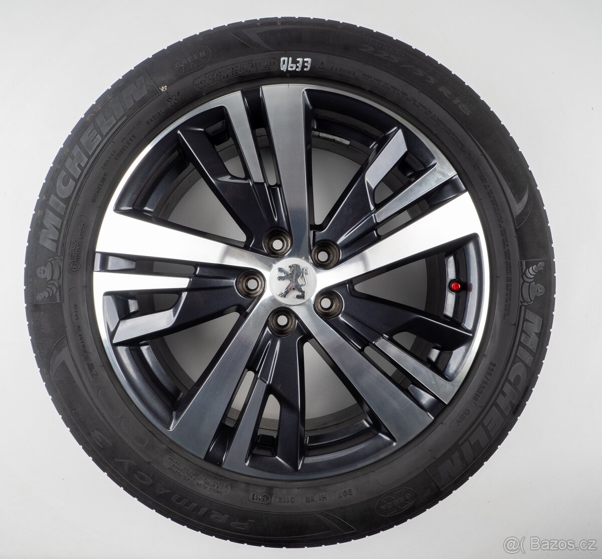 Peugeot 3008 - Originání 18" alu kola - Letní pneu