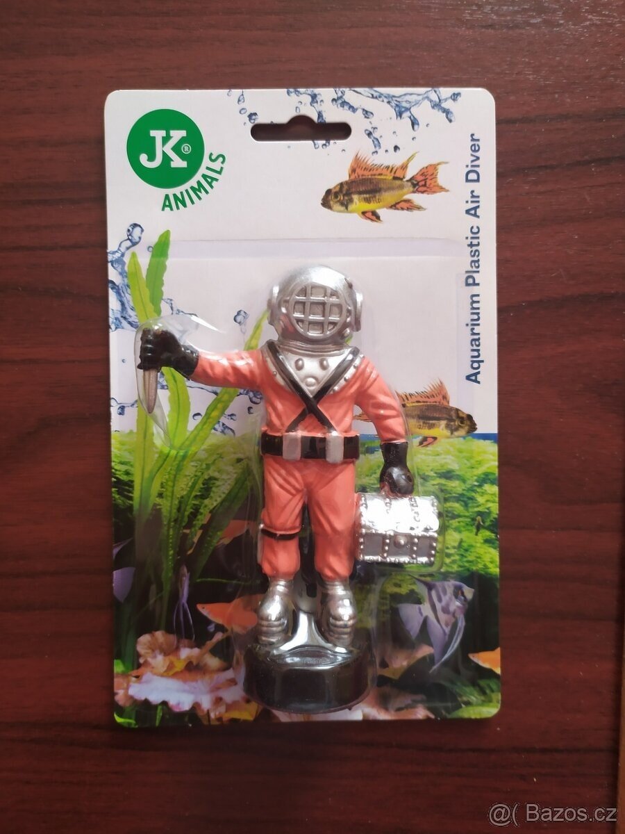 Potápěč do akvária.