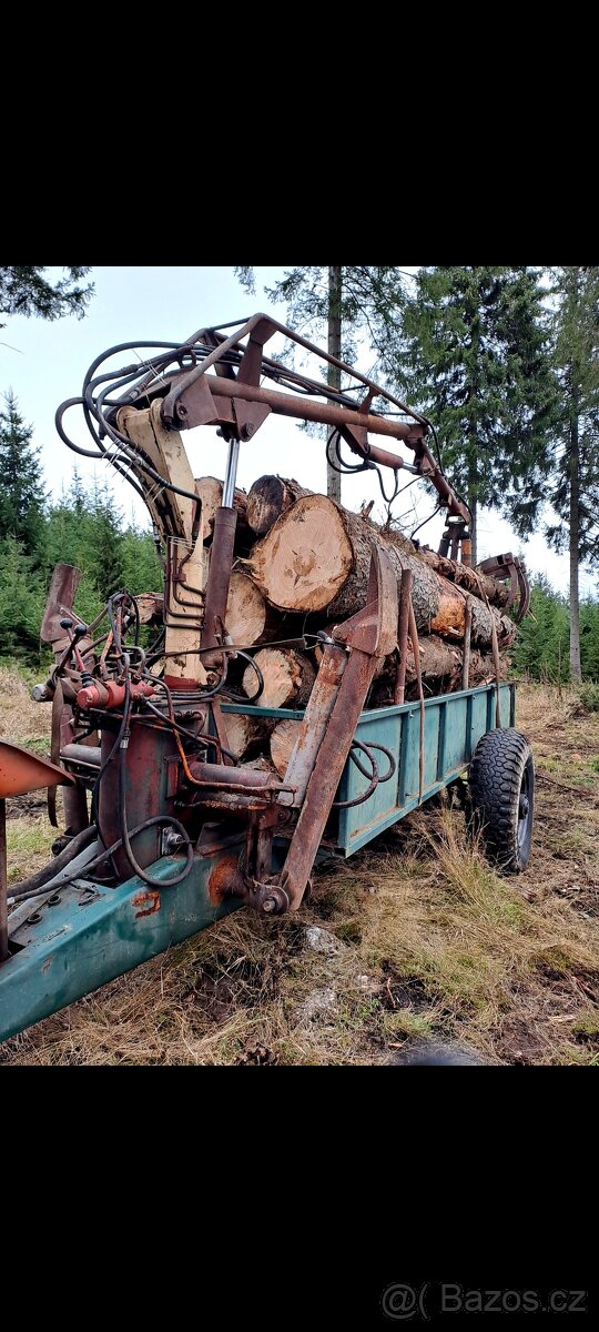 Vyvážečka za traktor - 5t, technické osvědčení