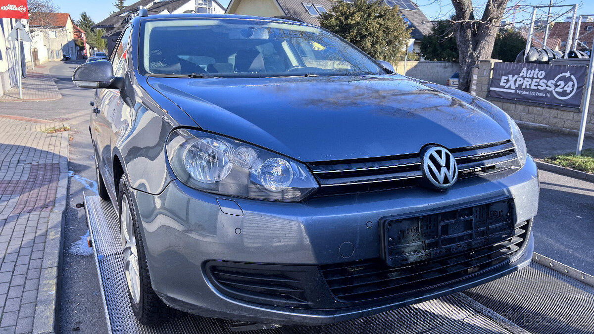 Vůz na náhradní díly VW Golf 6 kombi 2011 CAYC LHW LD7X