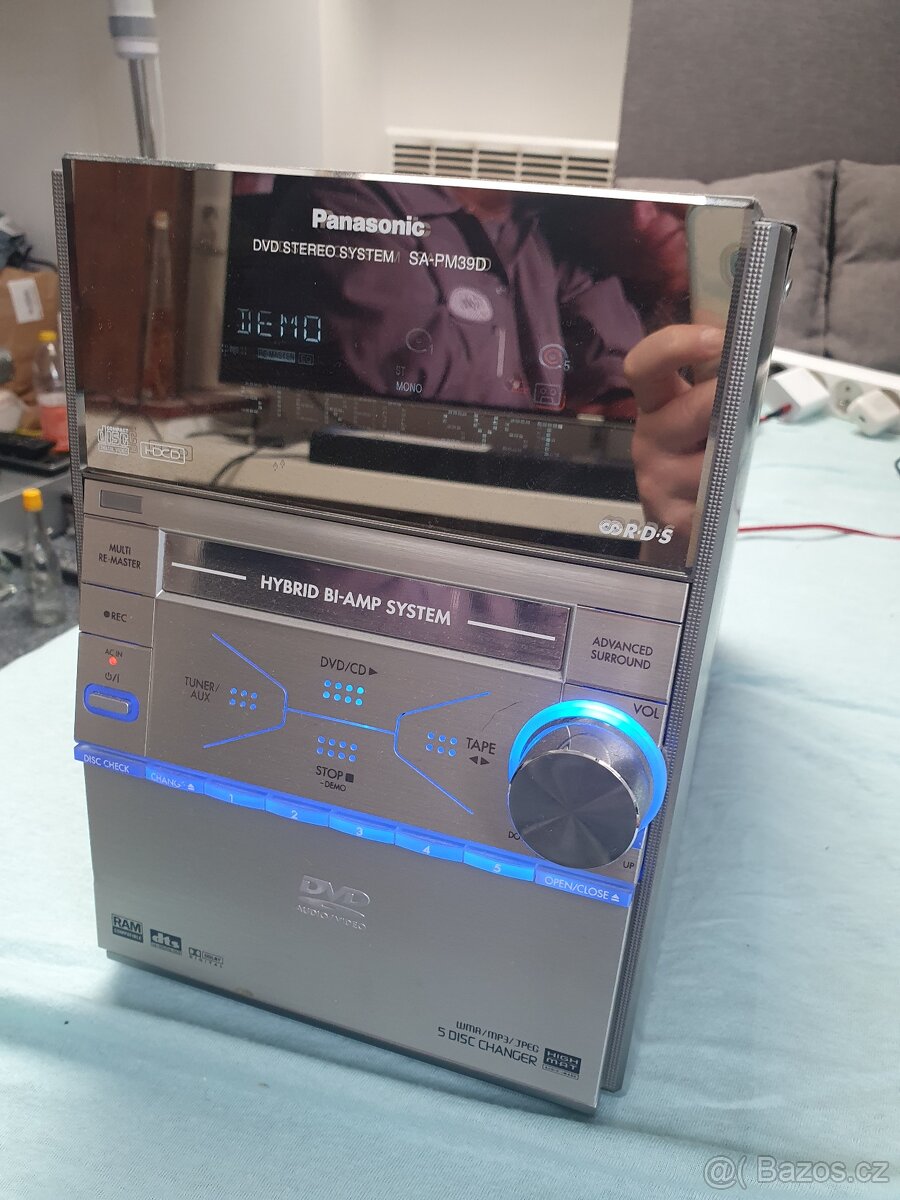 Panasonic SC-PM39D 5-Disc DVD měnič mikro systém na Opravu