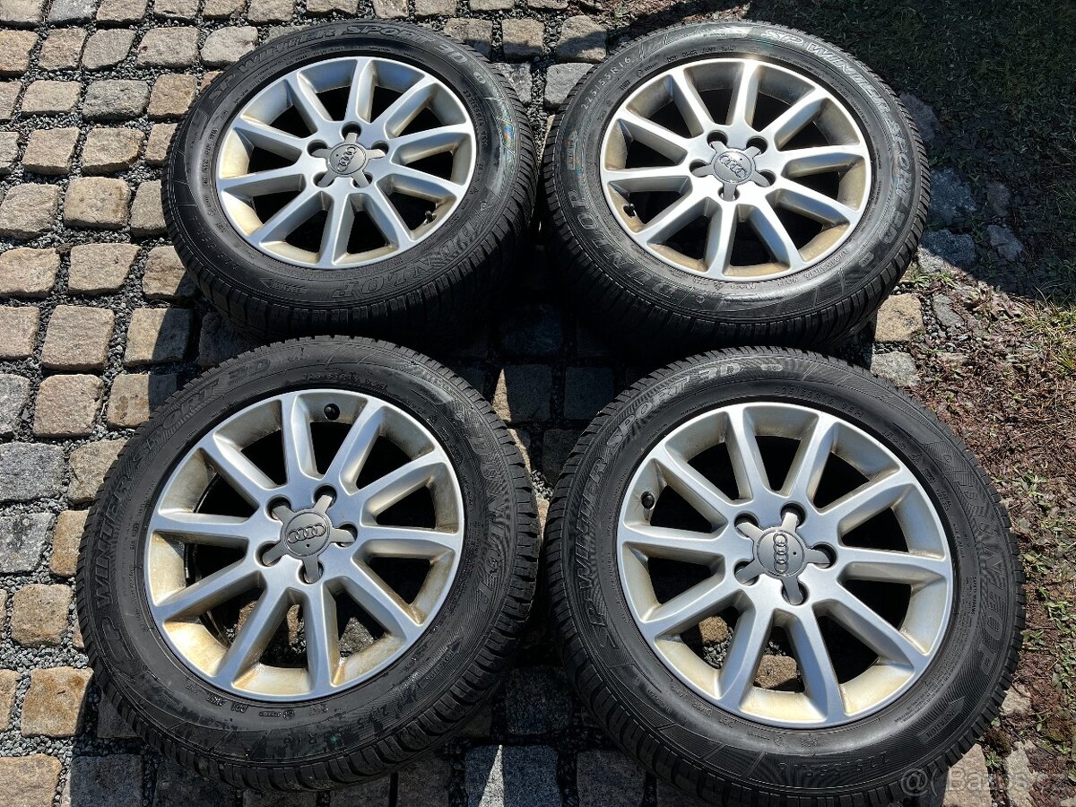 4x alu disky 5x112 R16, pneu