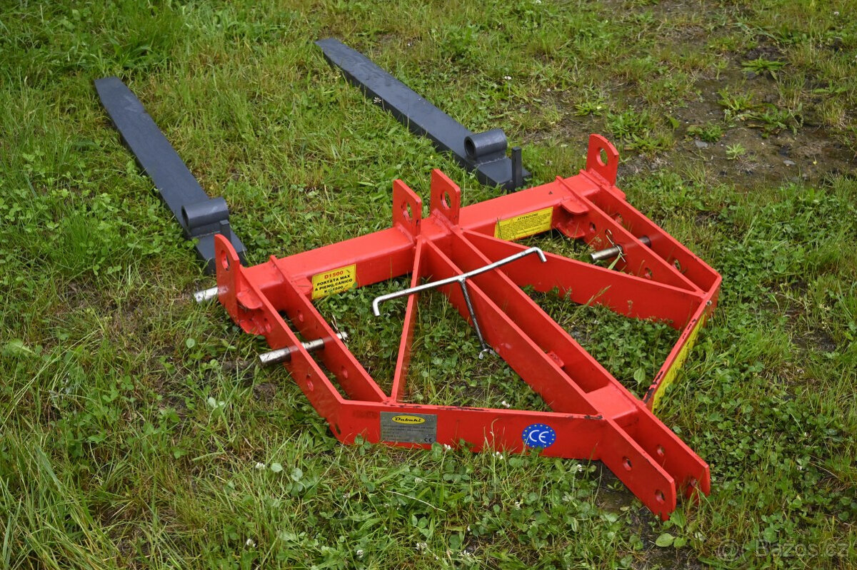 Paletizační vidle D - 1200 pro traktor