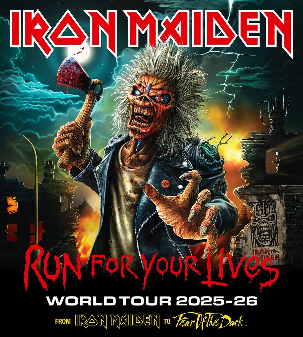 Iron Maiden Praha letisko Letňany 31.5.2025