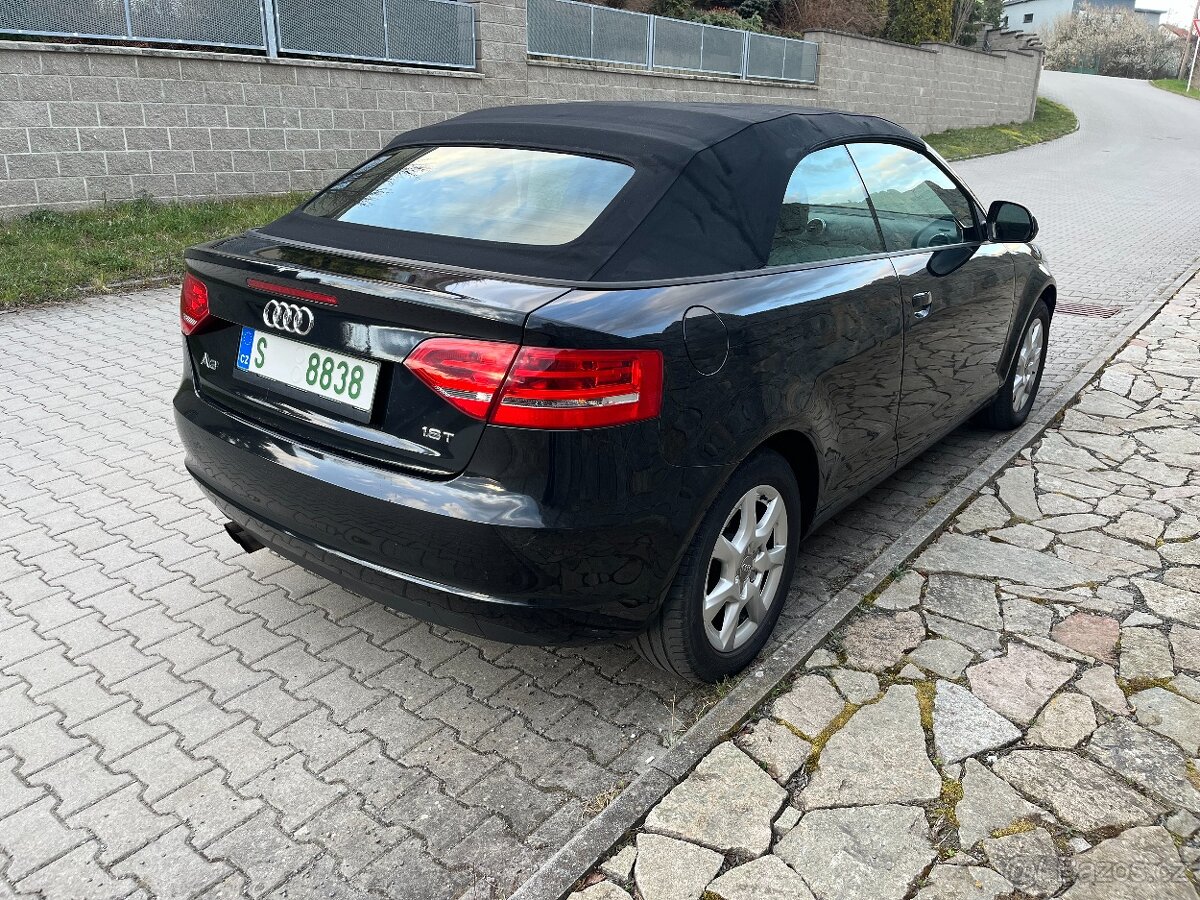 Audi A3 1.8TSi CABRIO KŮŽE ALU manuál