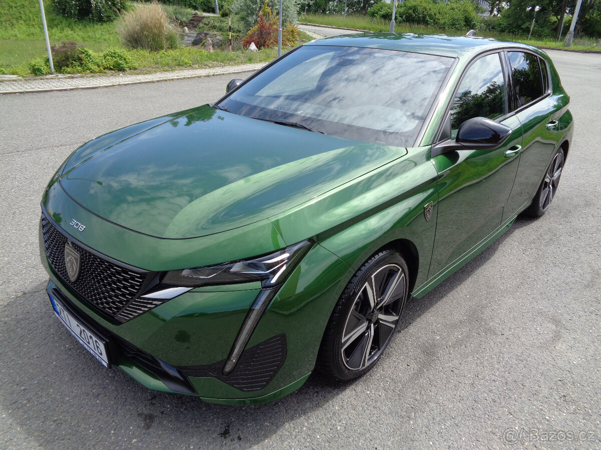 PEUGEOT 308 GT 1.2 PT EAT 8 ,KOUPENO ČR,1.MAJITEL v ZÁRUCE