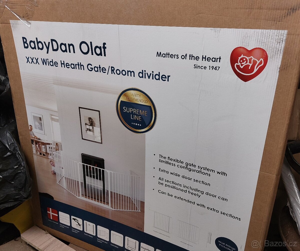 Dětská zábrana BabyDan Flex