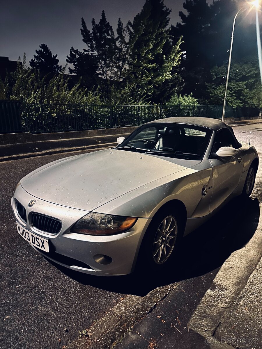 Bmw z4, dovoz Anglie, 2.5i 144 kw