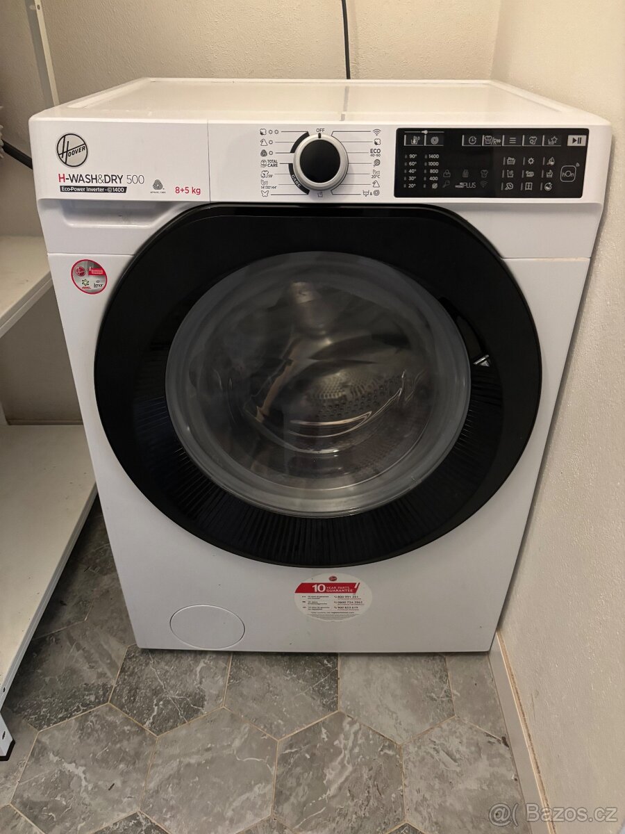 Pračka se sušičkou 2v1, značka Hoover