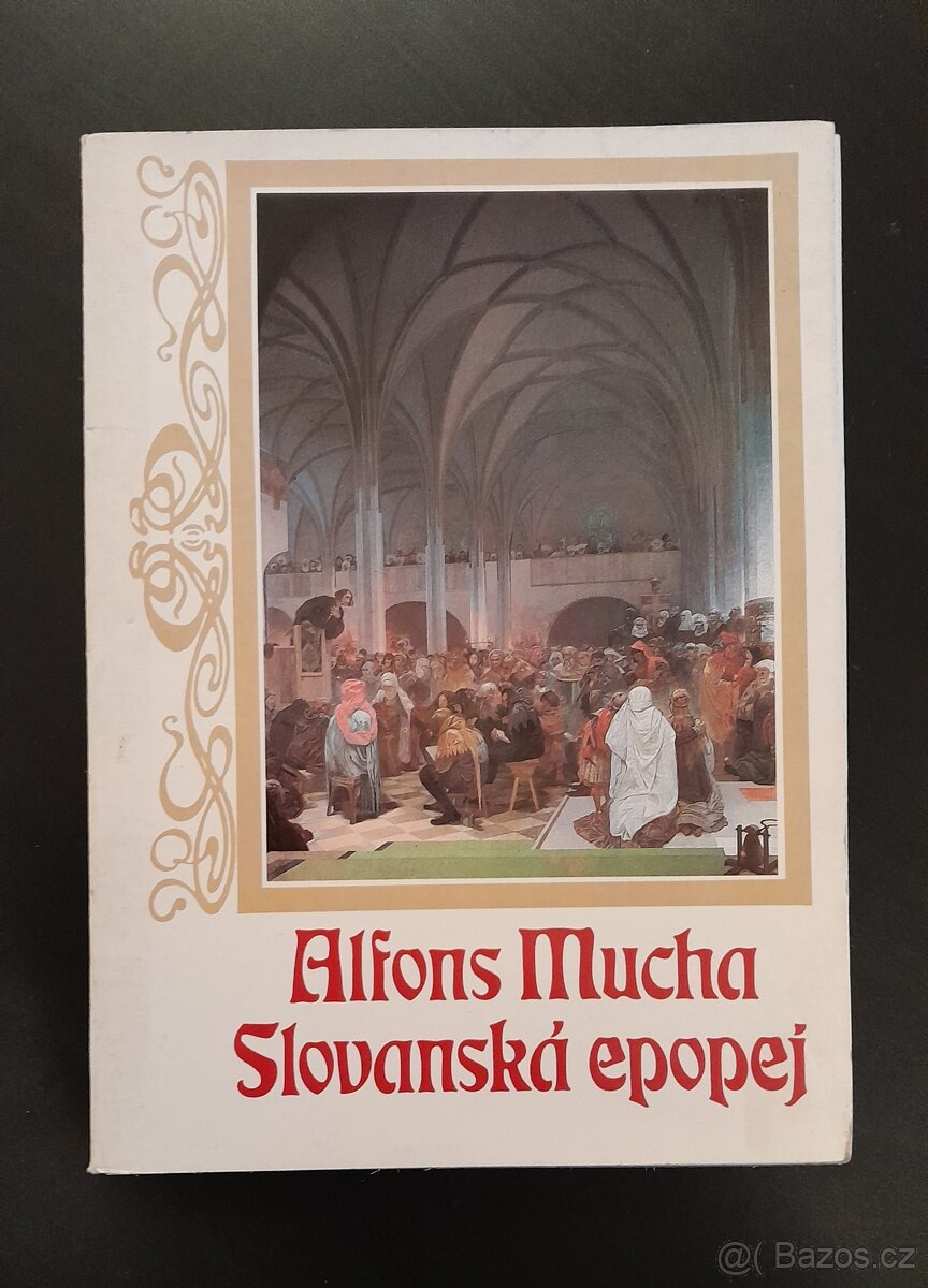 Soubor: A. Mucha - Slovanská epopej. Turistická leporela