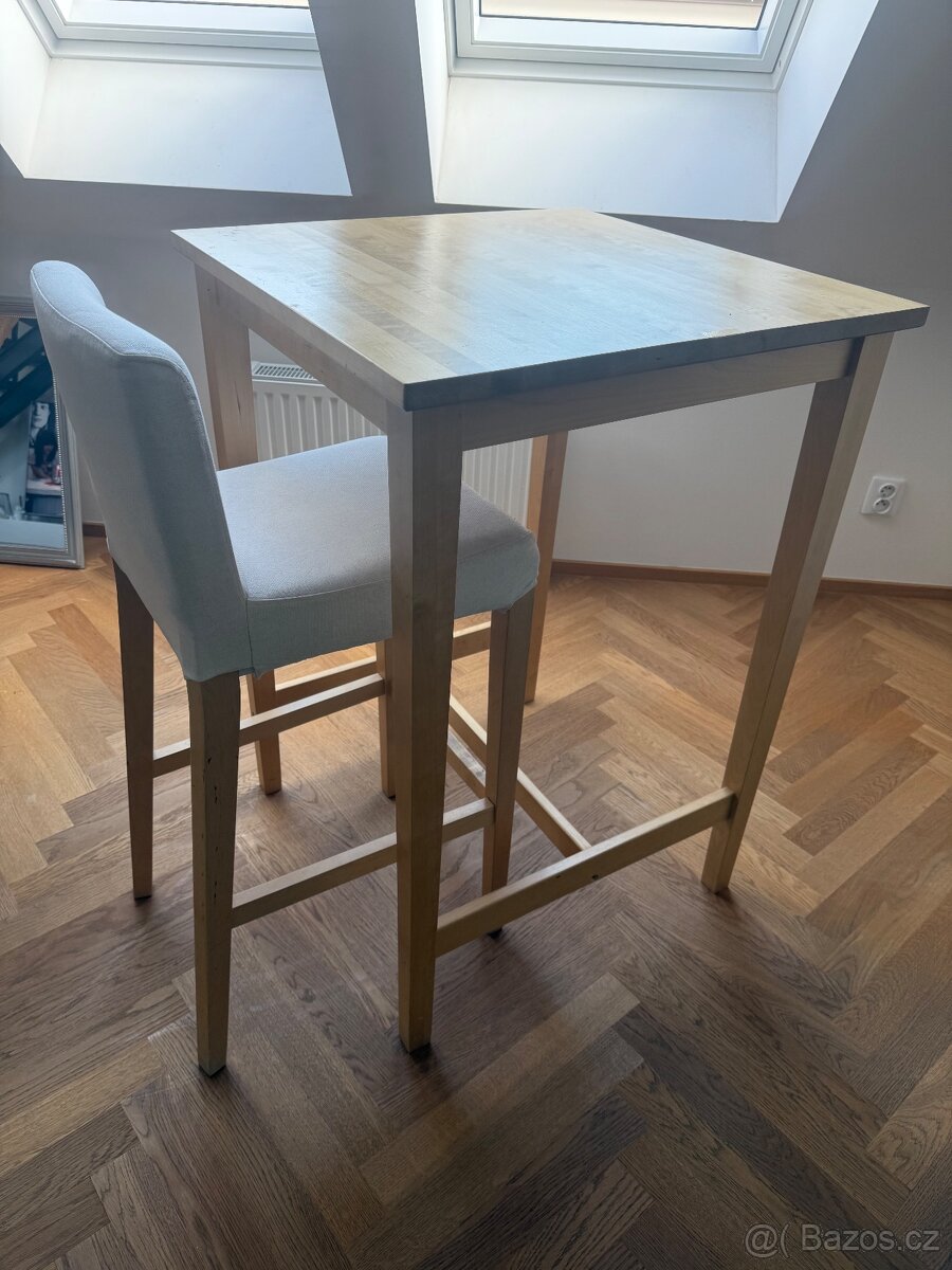 Barový stůl + 1 židle