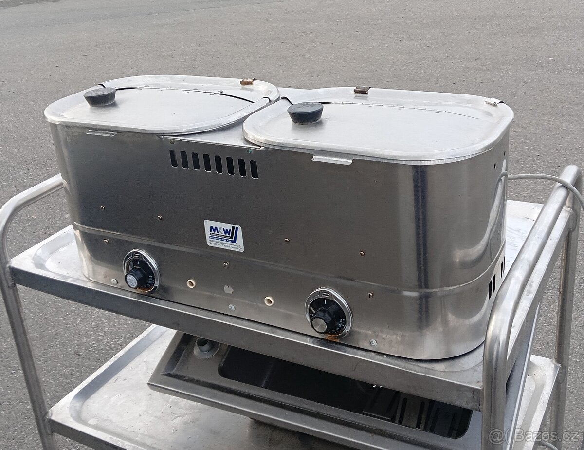 Ohřívač párků gastro.