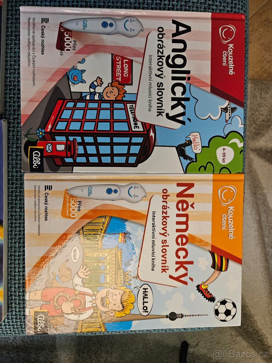 Albi KOUZELNÉ ČTENÍ Knihy Němci a Anglicky