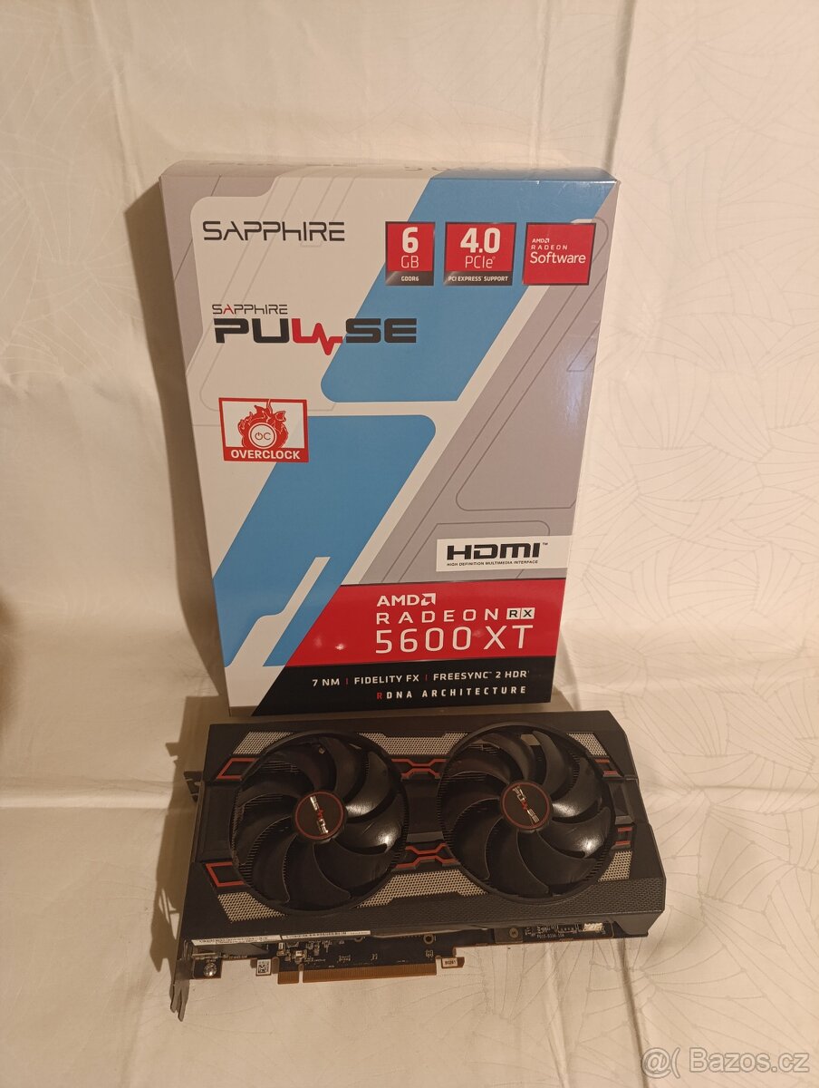 Sapphire Radeon RX 5600 XT Pulse 6GB GDDR6