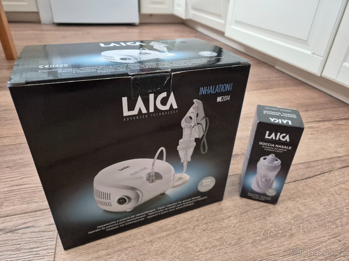 Laica Kompresorový inhalátor NE2014+nosní sprcha