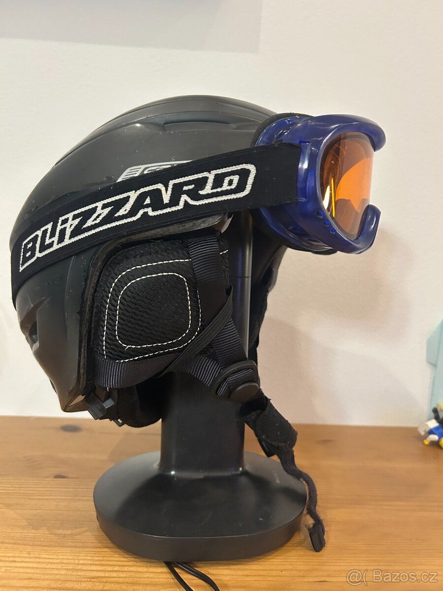 Dětská lyžařská helma Salomon Criuser XS/S + brýle