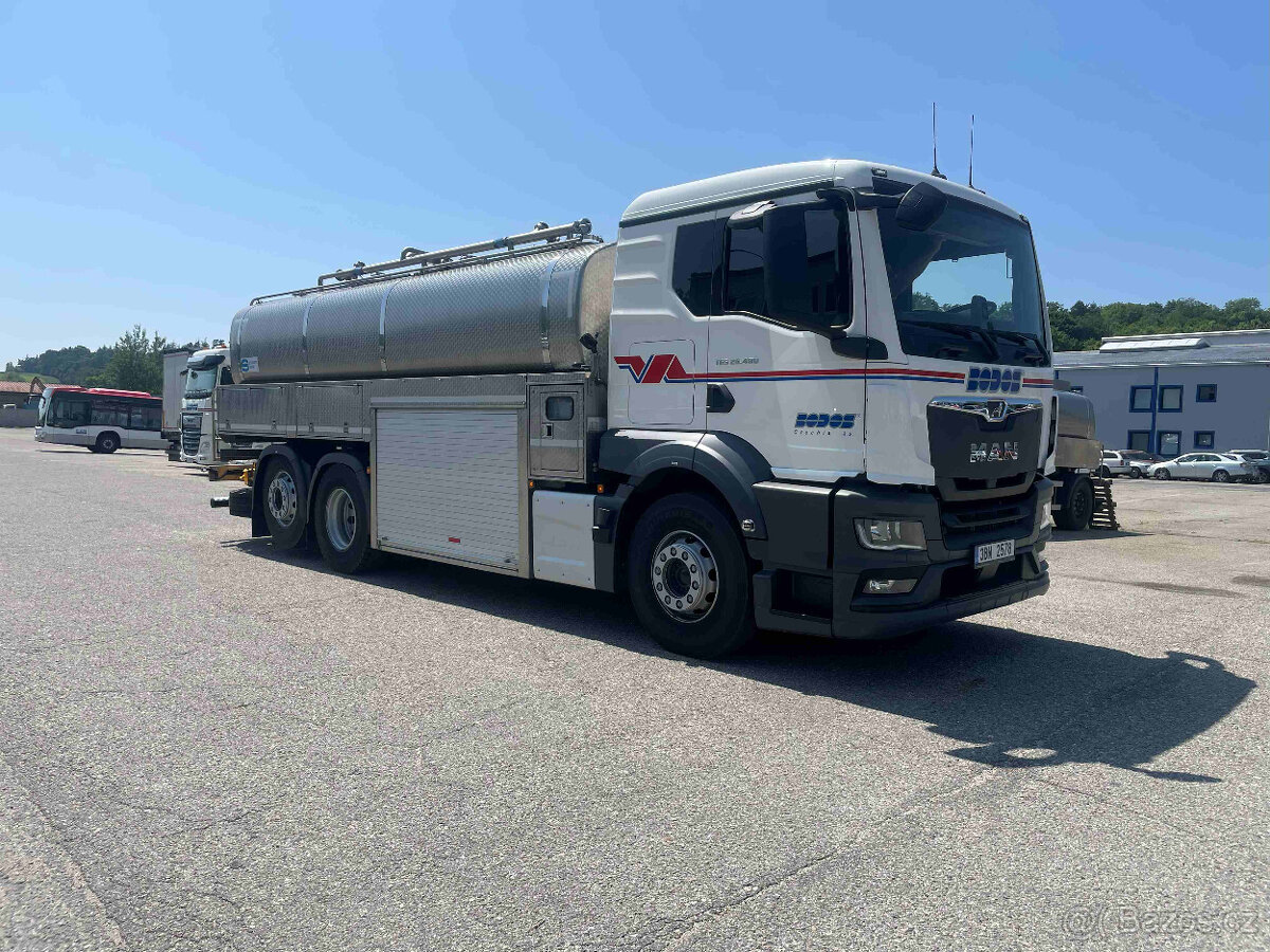 Řidič cisterny - svoz mléka